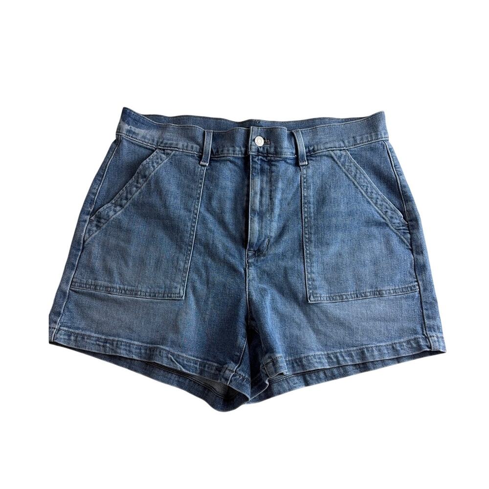 J. Crew Womens Denim Shorts Size 33 Blue Utility